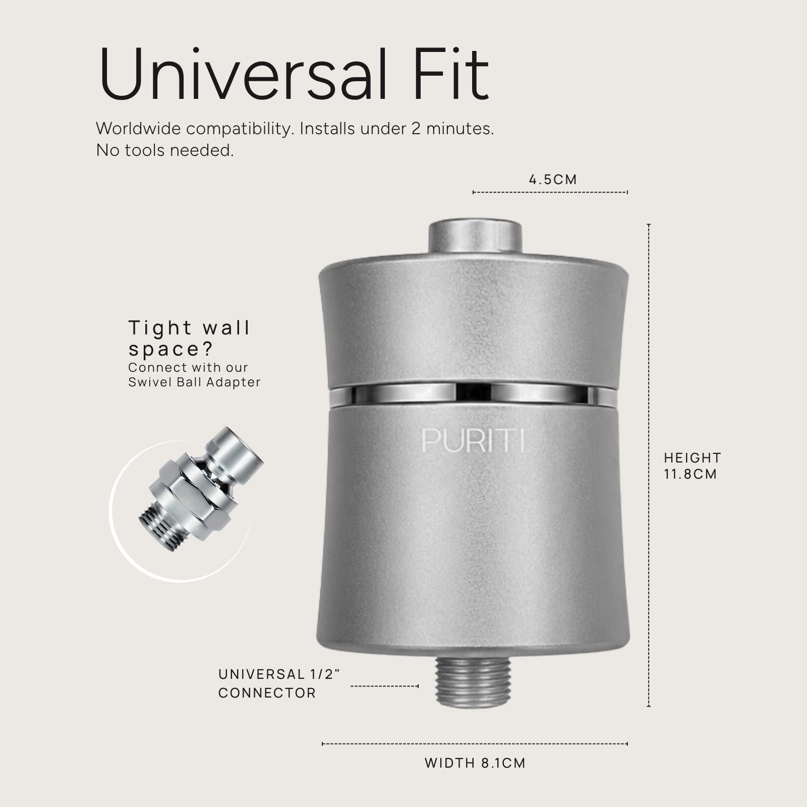 PURITI Shower Filter